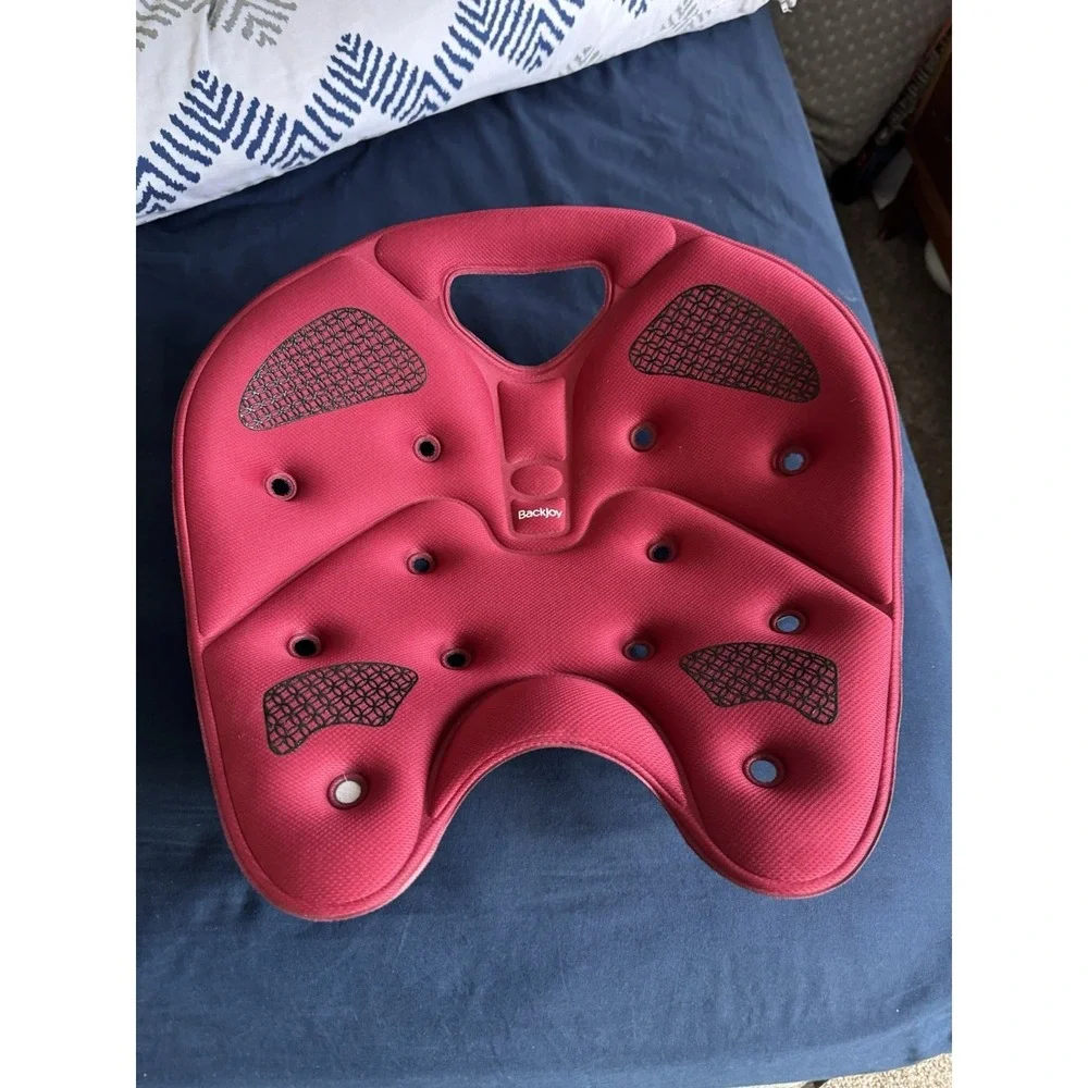 BackJoy Sit Smart Posture Seat Burgundy